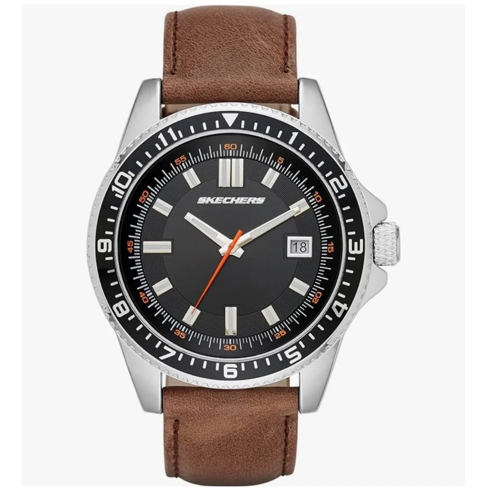 Skechers Men's Longfellow Quartz Three-Hand Date Watch